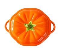 Ceramic Vegetable Dish - Raised Embossed Serving Plate - Decorative Shape