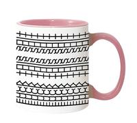 Ceramic Water Mug - Ceramic Cup Decorative Desktop Ornament,ceramics Cup Multi Use Insulated Hot Beverage Drinkware, Hand Crafted Clay Pottery + Thick Structural Walls, Ergonomic Smooth Glazed Clay