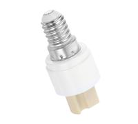 Ceramica Adattatore Portalampada E14 a G9 per Lampade LED | Conversione Base, Protezione da Sovraccarico e Cortocircuito, per Case e Centri Commerciali, Bianco