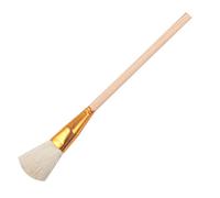 Ceramica Arte Idratante Spazzola Pneumatico Idratante Glaze Lana Ceramica Pittura Pennelli per Vetri Spazzole di Lana Morbida Manico In Legno