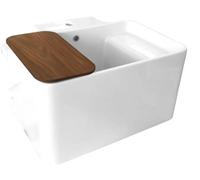 Ceramica Azzurra - Lavabo sospeso Anfibio 60 cm con foro