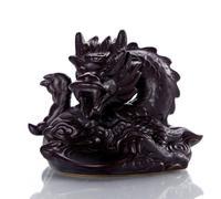 Ceramica Bruciatore di Incenso Dragone Cascata Flusso Dietro Incensiere Ufficio