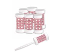 Ceramica Bürstenwickler 6 Haar-Wickler Con Maniglia Bigodini per Secco Capelli