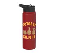 Ceramica divertente Totally Kiln It Stainless Steel Insulated Water Bottle