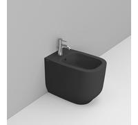 Ceramica Dolomite Alba bidet a terra nero D503581