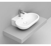 Ceramica Dolomite Mirto lavabo 65x46 cm ovale da mobile bianco opaca D461441