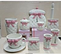 Ceramica Giardini di Marzo collezione Fiocco Rosa