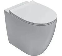 Ceramica Globo Vaso a terra 4All MD004 54x36 cm Senza Brida Bianco Lucido