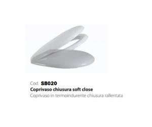 Ceramica Globo - Bowl coprivaso chiusura rallentata 52cm - SB020