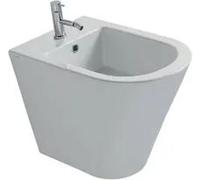 Ceramica Globo Forty3 Bidet A Terra Bianco Lucido Monoforo Codice Prod: Fo009bi