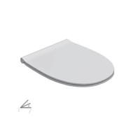 Ceramica Globo - Globo coprivaso serie Mode soft close in termoindurente bianco opaco-ME020BO - GLOME00020BO
