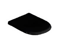 CERAMICA GLOBO - LALITA coprivaso soft close in duroplast [nero opaco] - LT020AR