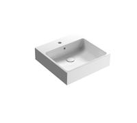 Ceramica Globo - Lavabo Stone Sospeso o d'appoggio 50x50 - SCQ52