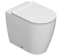 Ceramica Globo Mode Wc A Terra Senza Brida Bianco Lucido Codice Prod: Me001bi
