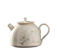 Ceramica in stile cinese, set da tè pomeridiano set cinese tradizionale ceramico tra tradizionale bollitore per la casa set da tè fatti a mano Accessori per fiori dipinti a mano e tè per uccelli