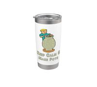 Ceramica Keep Calm Bicchiere termico in acciaio inox doppia parete