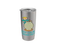 Ceramica Keep Calm Bicchiere termico in acciaio inox doppia parete