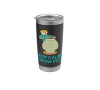 Ceramica Keep Calm Bicchiere termico in acciaio inox doppia parete