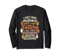 Ceramica Non commetto errori Le chiamo Decisioni Creative Maglia a Manica