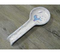 Ceramica sarda poggia mestolo Cucina gallinella pavoncella mestolo POGGIAMESTOLO AZZURRO