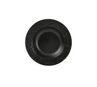 Ceramica semplice per la casa stoviglie personalità creativa commerciale -9 pollici piatto fondo nero