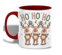 Ceramica Tazza Insegnante Christmas Reindeer Mug Regalo Originale Tazza Termica 330ML per Festa dei Nonni,Regali per Amanti,Regali per Genitori,Lavoro