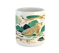 Ceramica Tazza Insegnante Jade Green Mustard and White Regalo Originale Tazza Termica 330ML per Compleanno,Regali per Pensionati,Natale,Regali per Bambini/Nascita