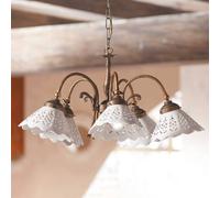 Ceramiche Lampada a sospensione Semino, ceramica, 5 luci Ceramiche