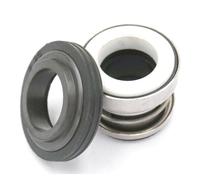 ceramiche sigillate alberi di gomma al carbonio bu Tenuta meccanica modello 104 Diametro albero 12-45 mm Ceramic Carbon NB R Pompa acqua(25mm)