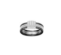 Ceranity 1 - Anello in Argento Sterling 925, zirconi, Taglia 50 - 1 - 12/0075 N