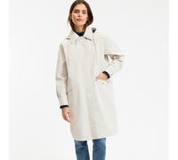 Cerata oversize con cappuccio, Signature PRISCA Bianco L Tinta unita