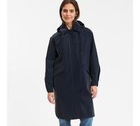 Cerata oversize con cappuccio, Signature PRISCA Blu L Tinta unita