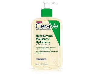 Cerave Cleanse Corps Olio Lavante Schiuma Idratante 473ml - Olio detergente