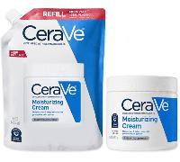 CeraVe Crema Idratante Refill 473ml Per Pelli Secche Con Ceramidi E Acido Ialuronico