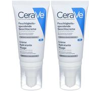 CeraVe Crema Viso Idratante PM con Acido Ialuronico, Niacinamide e 3 C