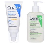 CeraVe Detergente crema-schiuma idratante Deterge ed Idrata Con 3 cera