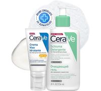 Cerave Detergente Idratante Viso + Crema Idratante Viso Con Protezione Solare