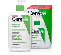 CeraVe Detergente Idratante Viso e Corpo Pelle Normale/Secca Senza Profumo 473 ml + REFILL 473