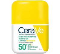 cerave fluido protezione solare oil control invisibile spf50+ 50 ml