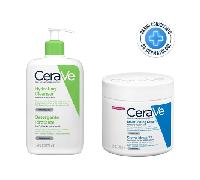 Cerave Kit Crema Idratante Viso e Corpo + Detergente Idratante Viso e Corpo