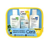 CeraVe Pochette Solari 2026 | SPF 50+ + Lozione + Detergente | Farmacia Mascia