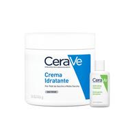 CeraVe Kit Viaggio, Crema Idratante + Detergente Idratante da Viaggio