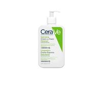 CeraVe Gel detergente crema idratante per pelle normale a secca, rimuove trucco, sporco e grasso, per viso, con ceramidi essenziali, aminoacidi e acido ialuronico, 473 ml