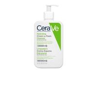 CeraVe Gel detergente crema idratante per pelle normale a secca, rimuove trucco, sporco e grasso, per viso, con ceramidi essenziali, aminoacidi e acido ialuronico, 473 ml