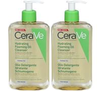 CeraVe Olio Detergente Idratante Schiumogeno 2x473 ml Sapone liquido