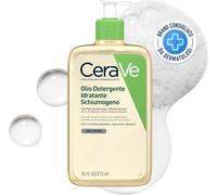Cerave Olio Detergente Schiumogeno, per Pelli Secche E Molto Secche, Azione Idra