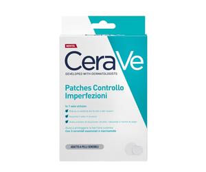 CeraVe - Patches Idrocolloidali Anti Brufoli, Per Pelli a Tendenza Acneica, Trasparenti e Invisibili sulla Pelle, Non lascia segni, Con Niacinamide e 3 Ceramidi Essenziali Anti-acne 1 pieces unisex
