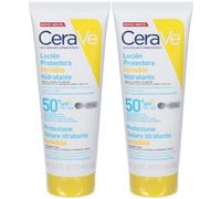 CeraVe Protezione Solare Idratante Invisibile SPF50+ 75ml 2x75 ml