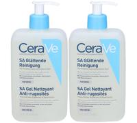 CeraVe SA Detergente Levigante 2x473 ml Sapone liquido
