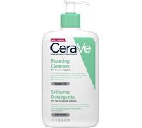 CeraVe Schiuma Detergente Viso e Corpo 473 ml Per Pelle Normale e Grassa Con Ceramidi e Niacinamide